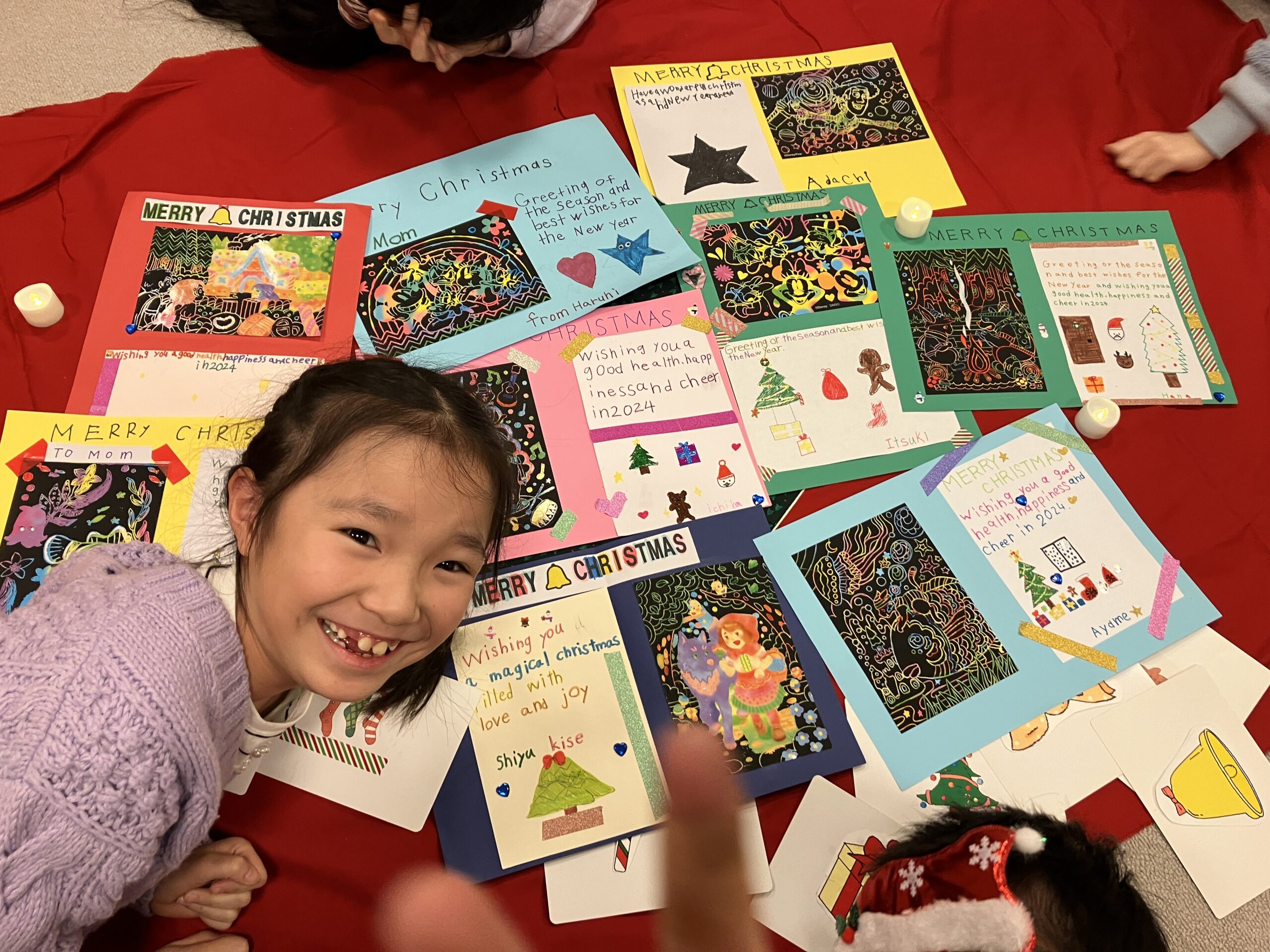 子ども達から家族へMerry Christmas!🎅🎄